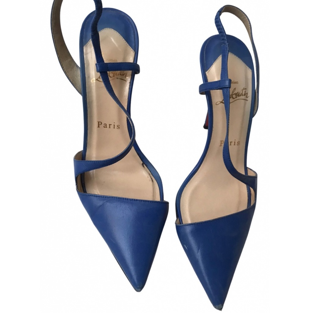 💋Blue Christian Louboutin Heels